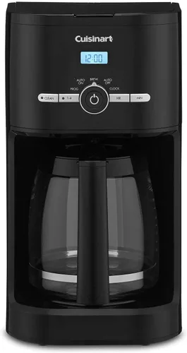 Vista 4 de Cafetera programable clásica de 12 tazas Cuisinart, color negro, DCC-1120BKNAS