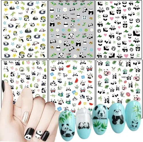 Vista 17 de Grandes calcomanías de mariposas para uñas, calcomanías de mariposas grandes 3D para uñas, calcomanías autoadhesivas de diseños de mariposas