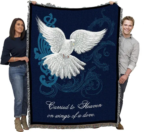 Vista 19 de Pure Country Weavers Manta con texto en inglés «Wherever A Beautiful Soul Has Been, There is A Trail of Beautiful Memories», tapiz de regalo