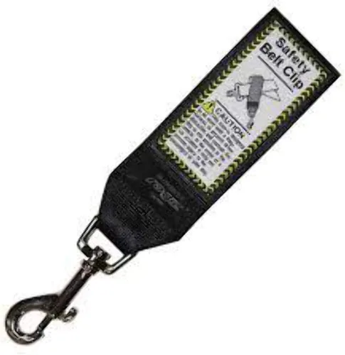 Vista 3 de Rogz Clip de cinturón de seguridad para perros Utility Safety - Negro