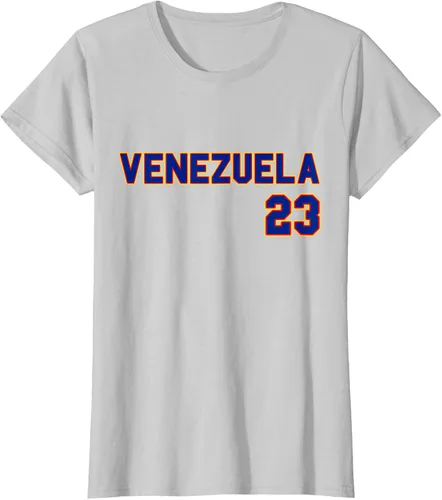 Vista 19 de Venezuela Flag Pride Bandera Venezolana Camiseta de béisbol, Blanco