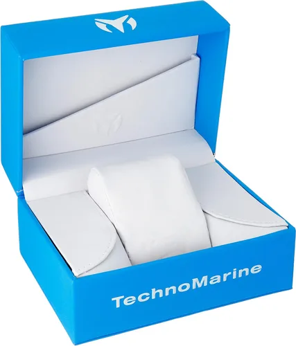Vista 3 de TechnoMarine Reloj automático modelo TM-118012 Azul Reloj automático