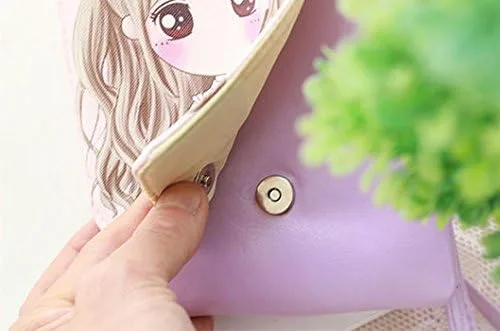 Vista 7 de Mini bolso de hombro de piel sintética para adolescentes y niñas