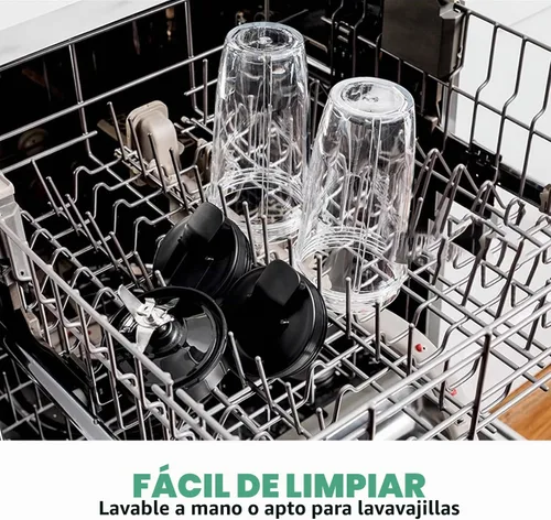 Vista 4 de 2 tazas de batido Ninja Nutri de 24 onzas, piezas de repuesto