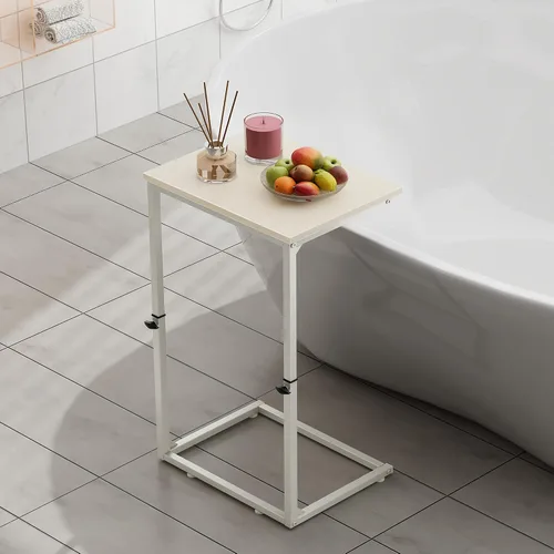 Vista 6 de Vagusicc C Shaped End Table for Couch, 33.2'' Tall C Table Adjustable Height Side Table, Small Side Table for Small Spaces, Couch Tables that Slide