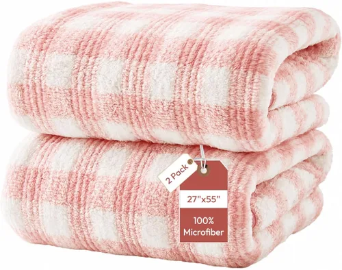 Vista 32 de JML - Toallas de baño de microfibra de gran tamaño (30 x 60 pulgadas), suaves, súper absorbentes y de secado rápido, multiusos para deportes