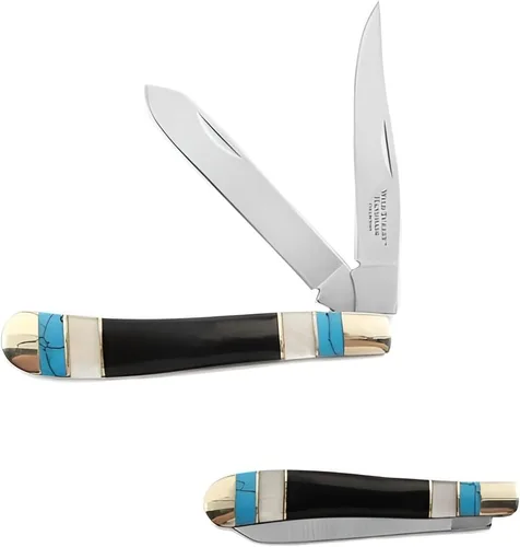 Vista 11 de Collection Everyday Carry - Cuchillo de bolsillo plegable manual con mango de resina suave (5118 USA)