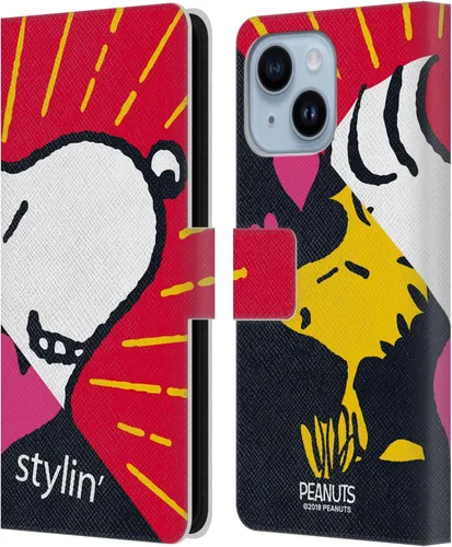 Vista 57 de Head Case Designs Peanuts Charlie & Woodstock Nap Halfs and Laughs - Funda de piel tipo cartera con licencia oficial compatible con Apple iPhone 11