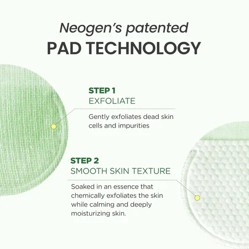 Vista 5 de DERMALOGY by NEOGENLAB Bio-Peel - Almohadillas de gaza para peeling