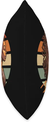 Vista 2 de Locs Afro Dreadlocks Love Natural Beauty Hair It's the Locs for Me Afro Hair - Almohada negra americana africana, 16 x 16 pulgadas, multicolor