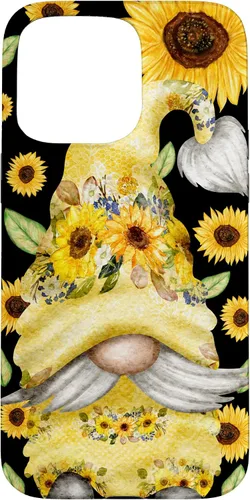 Vista 31 de Sunflower Gnome for Summer Garden Mom Cute Floral Pattern Case for iPhone 17
