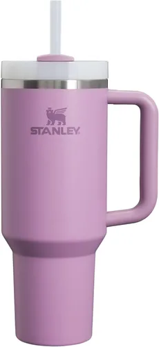 Vista 67 de STANLEY Quencher H2.0 Vaso Térmico con asa y pajilla, 64 onzas, tapa Flowstate de 3 posiciones, gran capacidad para viajes y deportes, vaso de acero