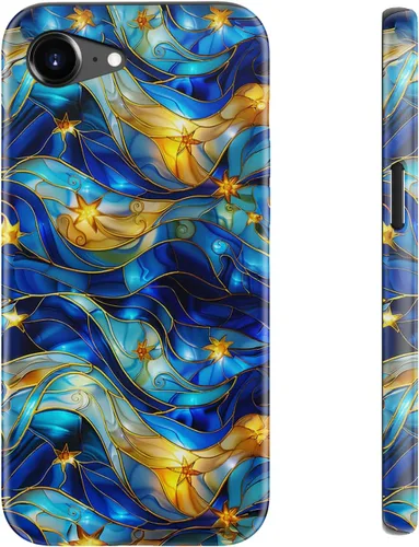 Vista 67 de LUHOURI Funda para iPhone 12 Mini, compatible con carga inalámbrica, doble capa, interior de silicona suave + carcasa exterior dura, bonito diseño