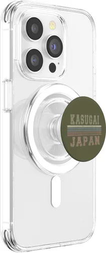 Vista 3 de Retro Kasugai Japan PopSockets MagSafe PopGrip for iPhone