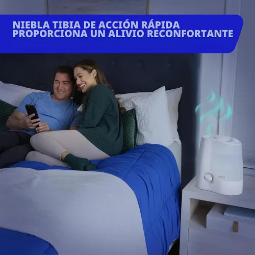 Vista 5 de Humidificador Vicks, de rocío cálido con apagado automático., V745A/V745-JUV, gris, 1, 1