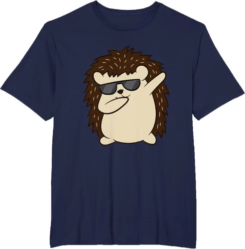 Vista 63 de Dabbing Hedgehog Funny Hedgehog Camiseta S