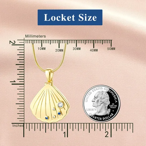 Vista 6 de Fanery sue Personalized Locket Necklace that Holds Pictures, Lockets Necklaces Customize Photo Pciture Pandent Jewelry Valentine's Day Gifts for