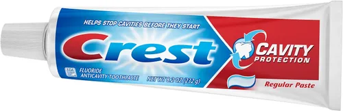 Vista 4 de Crest Pasta de dientes 8.2 onzas Cavity Protect 5-Pack