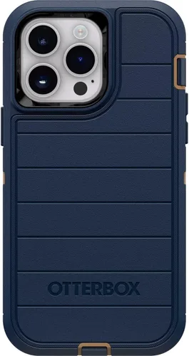 Vista 7 de OtterBox Defender Series - Funda de edición sin pantalla para iPhone 14 Pro Max (solamente), solo funda, protección de defensa microbiana, embalaje