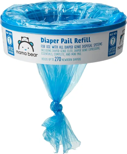 Vista 4 de Marca Amazon – Mama Bear – Recambios para cubos de pañales Genie, sin perfume, 270 unidades (paquete de 1)