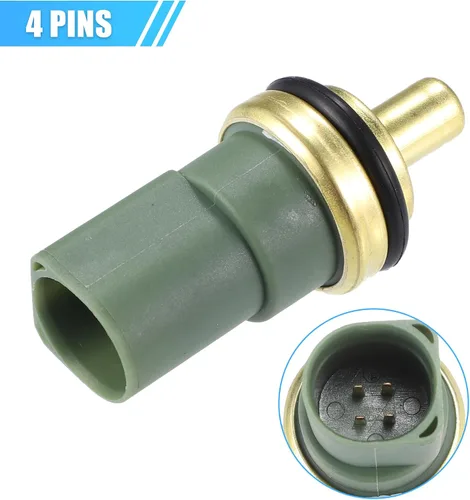 Vista 7 de uxcell Sensor de temperatura del refrigerante del motor No.059919501A para Audi A4 2000-2008 para Volkswagen Jetta 1999-2005 Sensor de temperatura