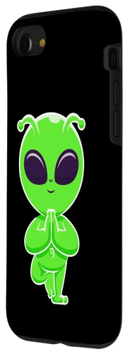 Vista 32 de iPhone 13 Pro Max Namaste Alien Respect gift Case