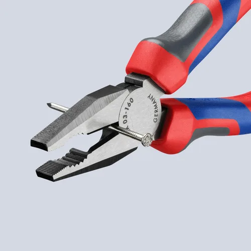 Vista 4 de KNIPEX 03 02 160 Alicates combinados de agarre cómodo