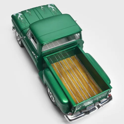 Vista 4 de Pickup Chevy Stepside 2 N1 del '65, Verde, de Revell