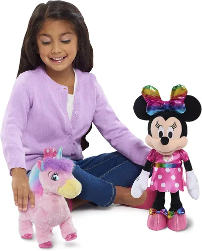 Vista 2 de Minnie Walk & Dance - Peluche de unicornio.