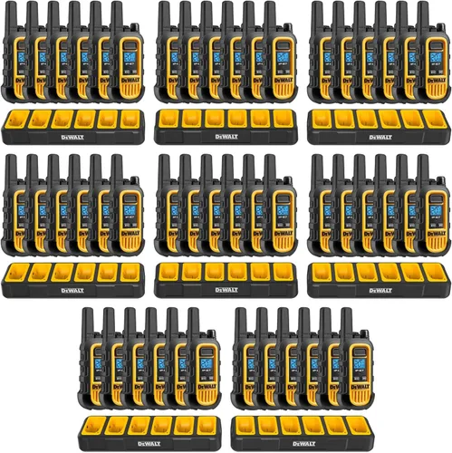 Vista 12 de DEWALT DXFRS Walkie Talkie Radio de 2 vías, 1 W