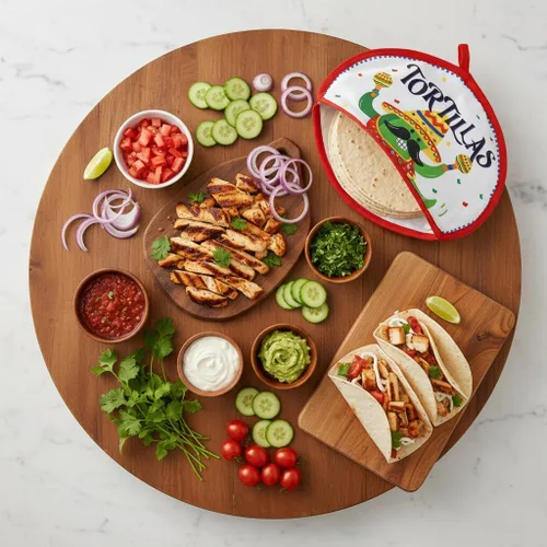 Vista 7 de Coloch Paquete de 3 bolsas calentadoras de tortillas, soporte aislante de 12 pulgadas para calentar tacos, mantiene el calor para tortillas