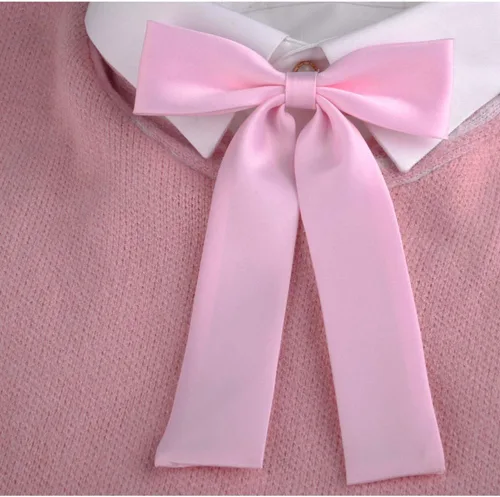 Vista 2 de SYAYA Pajarita occidental para mujer, corbatín de coronel para mujer, uniforme de Lolita o cosplay, accesorio de camiseta para graduación WBT-8