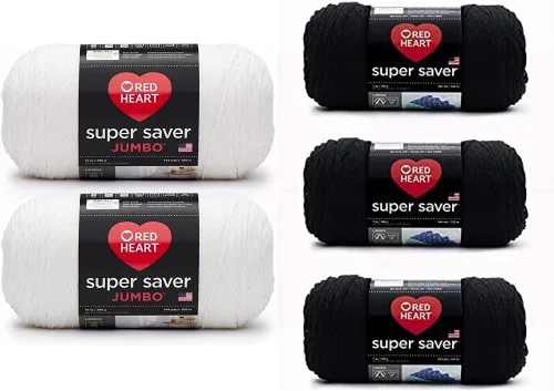 Vista 78 de Red Heart Super Saver Jumbo Ovillo de lana, Amatista