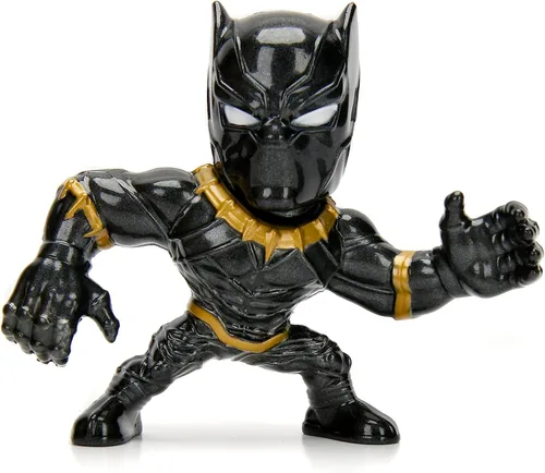 Vista 2 de Marvel Avengers - Paquete de 4 figuras coleccionables fundidas a presión de 2.5 pulgadas, juguetes para niños y adultos