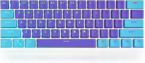 Vista 34 de Owpkeenthy Teclas de carbono retro perfil SA de 150 teclas personalizadas de ABS Doubleshot Juego de teclas con barra espaciadora dividida