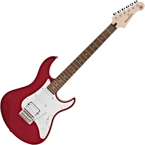 Vista 2 de Yamaha PAC012 - Guitarra Eléctrica Roja Metálica de 6 Cuerdas