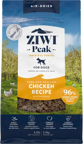 Vista 37 de ZIWI Peak - Alimento para perros secado al aire, carne de res, totalmente natural, alta proteína, sin granos, ingredientes limitados