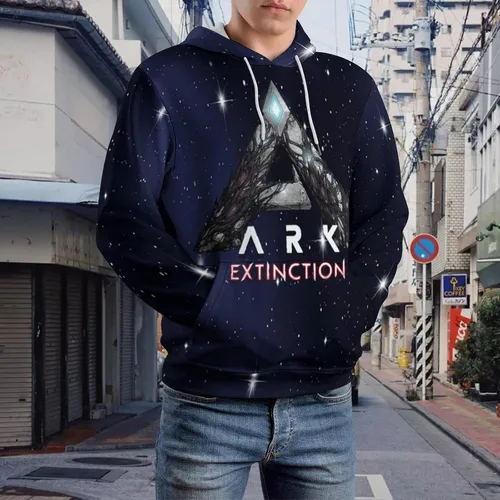 Vista 8 de ARK Survival Evolved Unisex 3D Novedad Sudaderas con capucha para adolescentes, sudadera casual con bolsillos