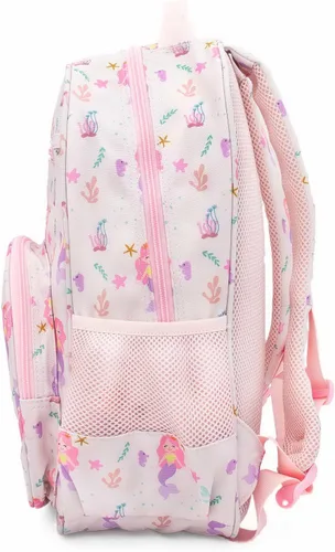 Vista 5 de DIBSIES Mochila personalizada de la colección Adventure, Sirena Vida Marina, Mochila