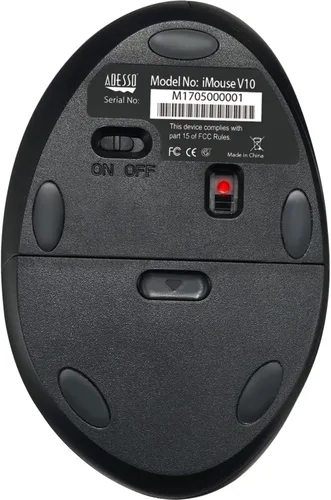Vista 8 de Adesso iMouse V10-2.4GHz - Mini ratón ergonómico vertical inalámbrico