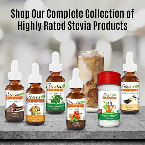 Vista 7 de Stevia Drops Coco, Vainilla & Root Beer Stevia Select Keto Coffee - Paquete de sabores de stevia sin azúcar (3)