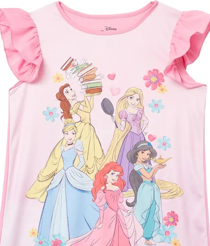Vista 8 de Disney Girls' Princess Frozen Minnie Mouse 3-Pack Nightgown