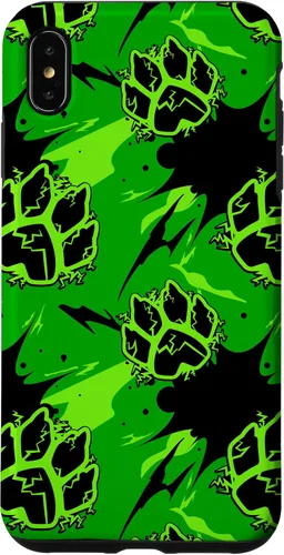 Vista 11 de Miraculous Ladybug - Carcasa para iPhone 17 con patas y salpicaduras de gato negro