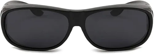Vista 3 de 2 paquetes HD Fitover día noche conducción gafas antideslumbrantes con lentes polarizadas para hombres y mujeres