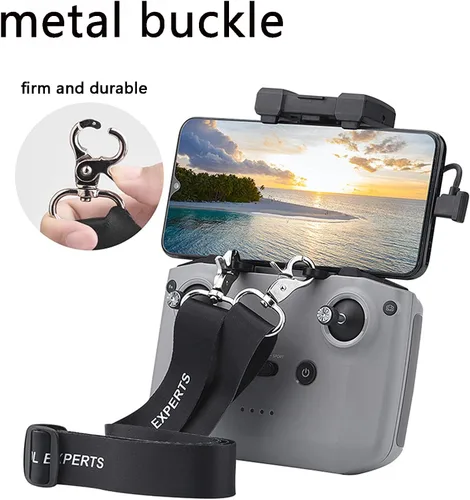 Vista 4 de Cordón para DJI RC 2/RC/RC Pro/RC-N1/N2 Controlador Nylon Correa de hombro para DJI Mini 4 Pro