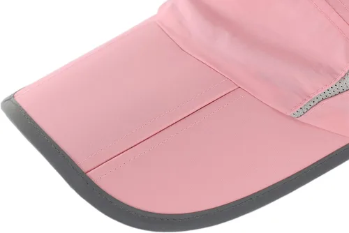 Vista 30 de connectyle plegable malla deportes cap con transpirable con rayas reflectantes Sun Runner Cap