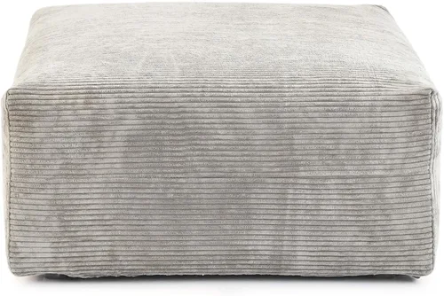 Vista 55 de WJShome Cloud Couch Sofá Seccional Modular, Sofá en Forma de L de 102 pulgadas con Otomana, Sofá de Pana Beige de 3 Asientos, Sofá Seccional