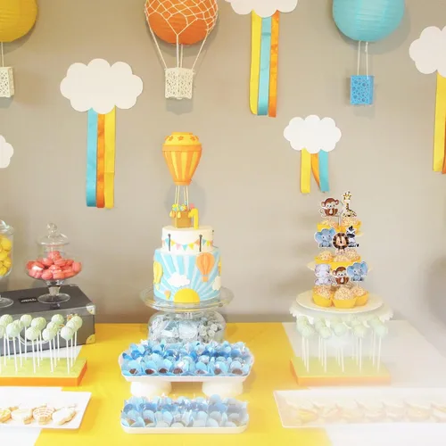 Vista 7 de 36 piezas de decoración para cupcakes de animales de la jungla, león, mono, cebra, hipopótamo, jirafa, elefante, temática de bosque, púas