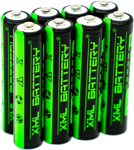 Vista 9 de (4 unidades) 1.2v 1100mAh AAA Ni-MH batería recargable de baja autodescarga para luces solares, más