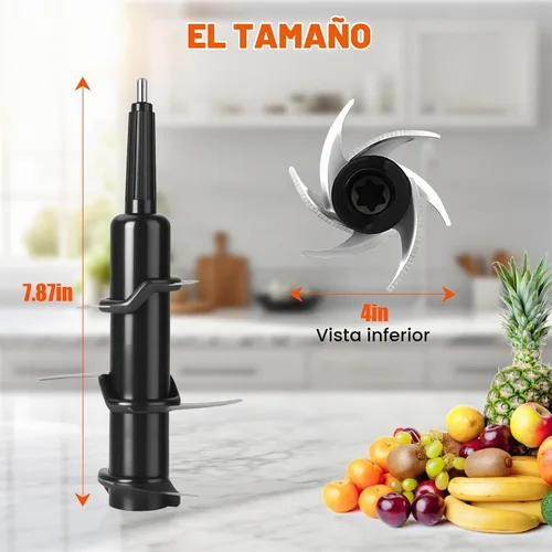 Vista 6 de Reemplazo de 6 cuchillas para jarra Ninja Blender de 72 oz